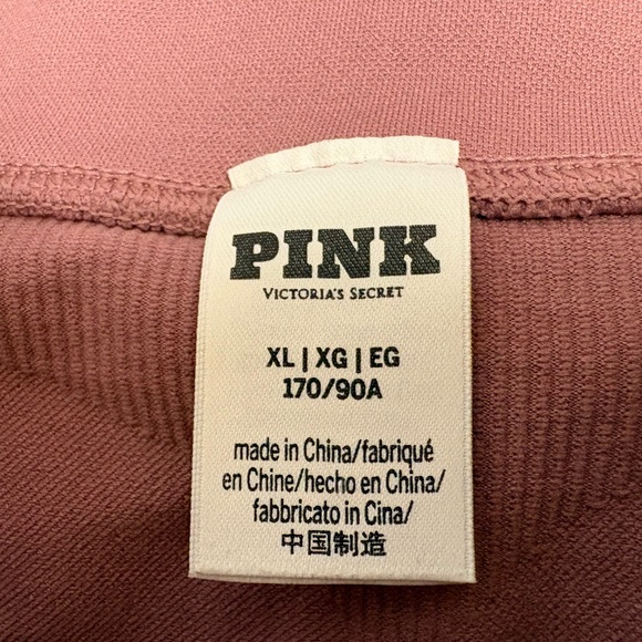 PINK Victoria's Secret Women's Dusty Rose Bike Shorts | Activewear | Size XL 💗✨ - Picture 16 of 16